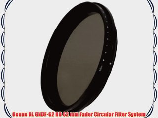 Genus GL GNDF-62 ND 62 mm Fader Circular Filter System