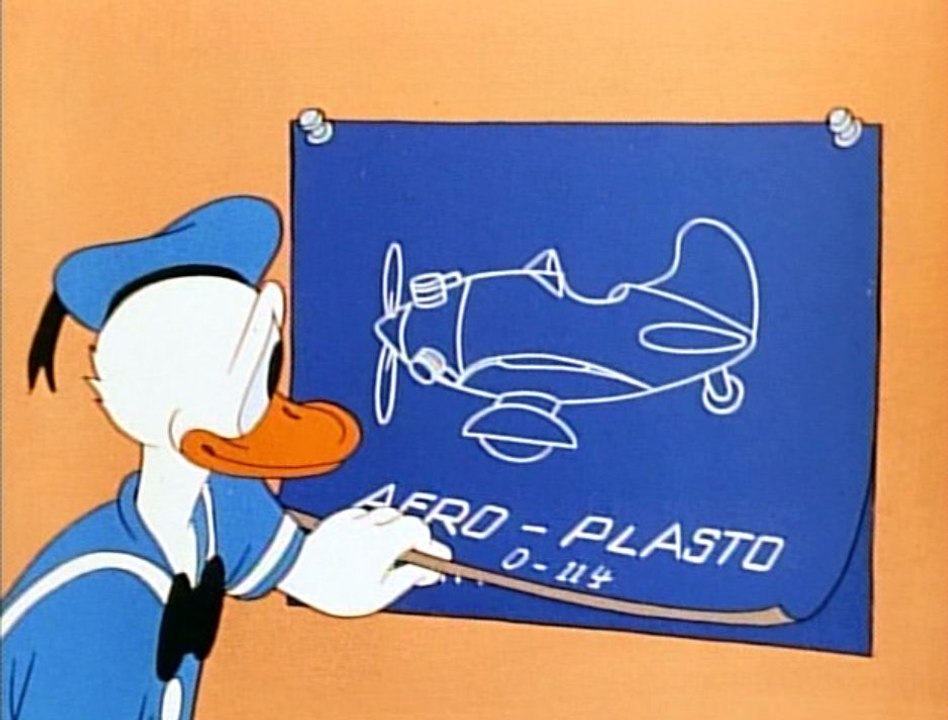 Donald Duck - The Plastics Inventor 1944