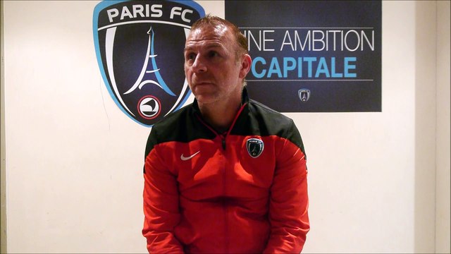 Réaction de Christophe Taine après le match Paris FC - Luçon VF (2-2)