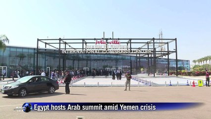 Arab summit opens in Egypt amid Yemen crisis