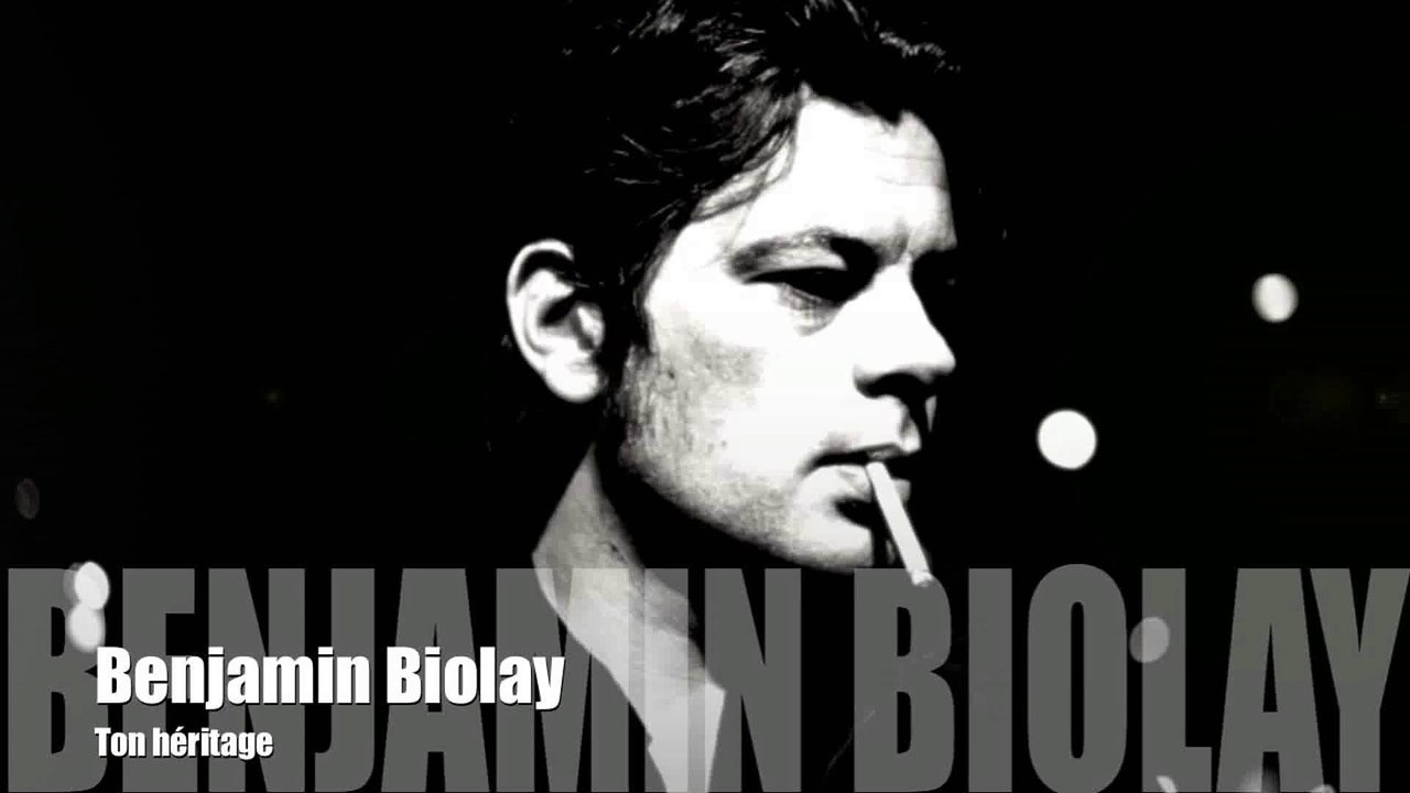 Benjamin Biolay - Ton héritage - Piano Solo - Vidéo Dailymotion