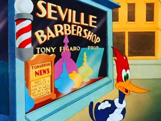 Woody Woodpecker - The Barber of Seville