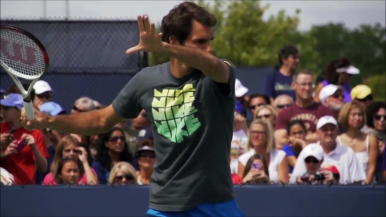Roger Federer Slow Motion - Forehand & Backhand -Video Analisi [ Alta Qualità ]