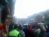 Celebrations in Kashmir after India’s Defeat against Australia in World Cup Semi Final