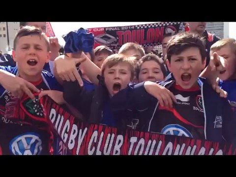 Rugby : l'ambiance monte devant le Vélodrome avant le choc RCT-Toulouse
