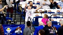Peyton Peanut Basketball fan dancing at Rupp Arena at Sweet 16 is so cool!