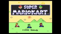 Gameplay - Super Mario Kart (Wii U Virtual Console)