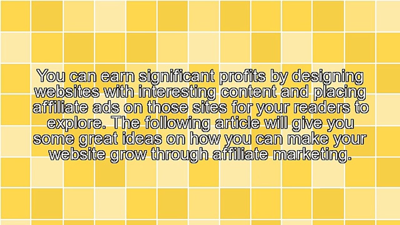 Don't Let These Tips For Maximizing Your Affiliate Profits Pass You By