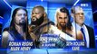 AB1 SMACKDOWN ROMAN REIGNS & MARK HENRY VS KANE & SETH ROLLINS