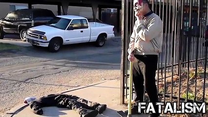 Psycho Killers In The Hood Prank (CRAZY!) - Funny Videos 2014 - Best Pranks
