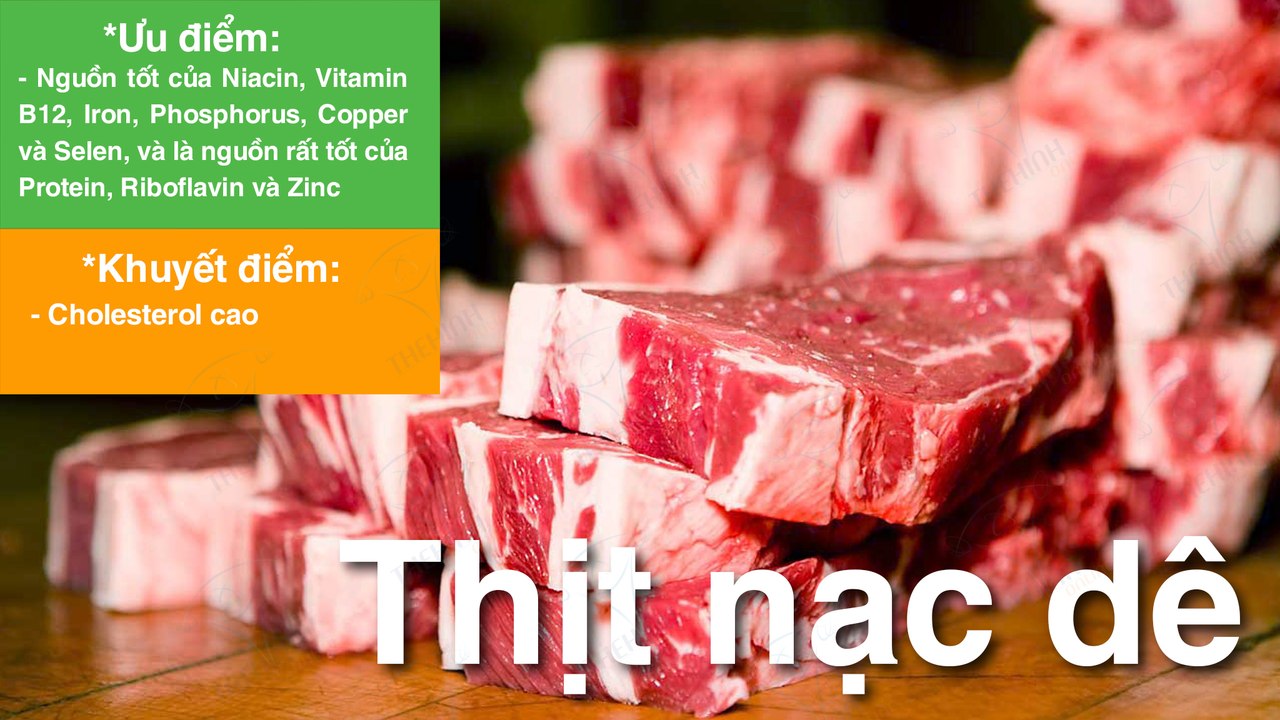 Giá trị dinh dưỡng của thịt nạc dê. Thực phẩm giàu đạm và khoáng chất