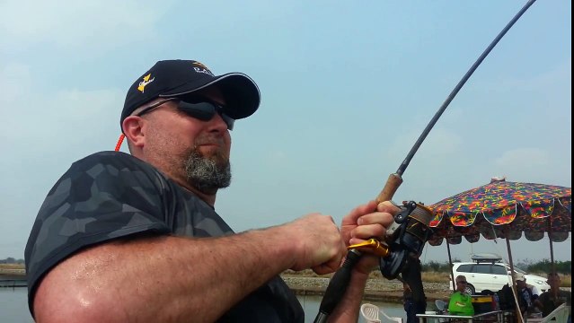4 American Anglers !!! Awesome Barramundi Fishing Thailand #DAY 1- BKKGUY