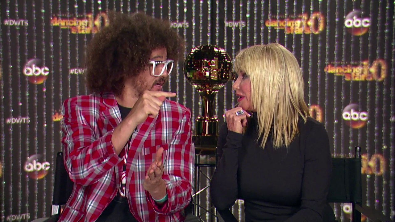 IR interview: Red Foo & Suzanne Somers For "Dancing With The Stars" [ABC]