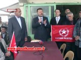 Alanya'da 68 yurttaş Vatan Partisi'ne katıldı rozetleri Atilla Uğur taktı