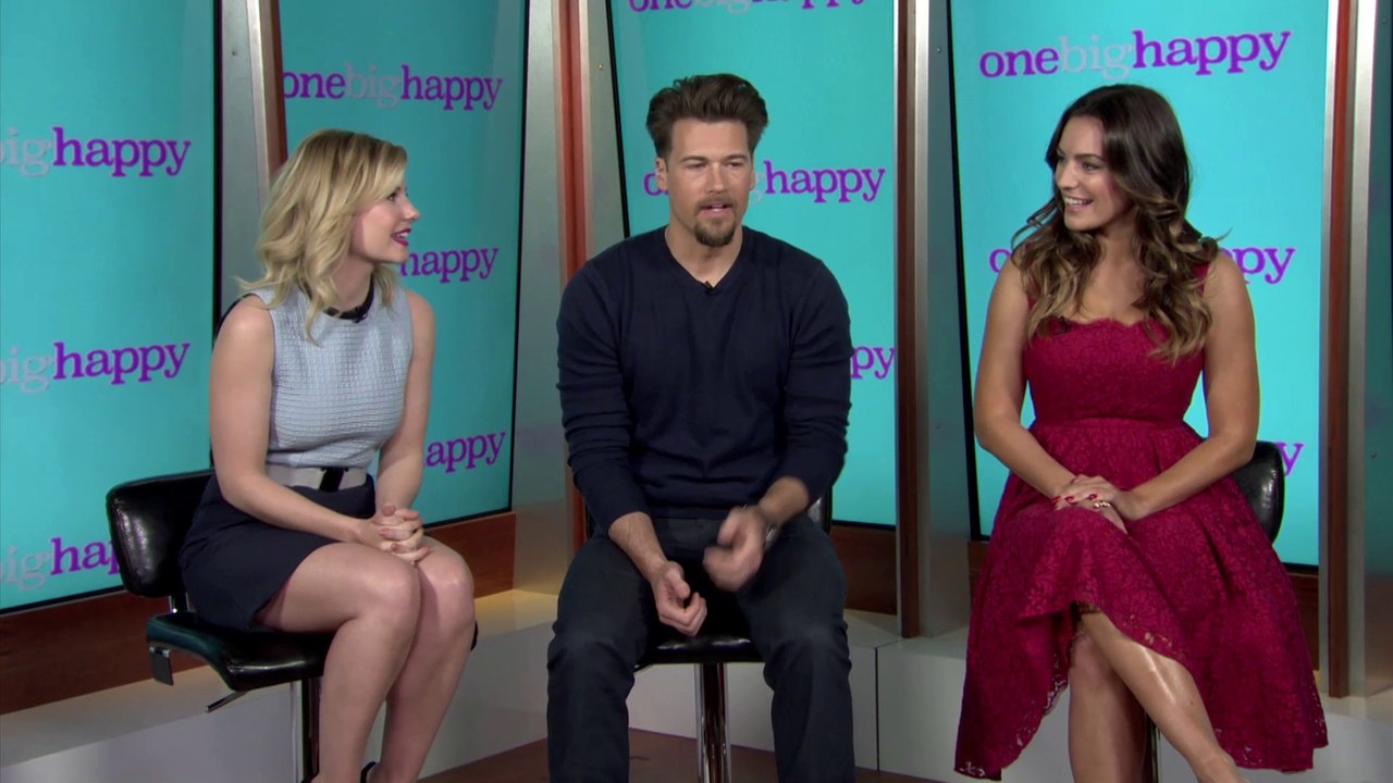 IR Interview: Elisha Cuthbert, Nick Zano & Kelly Brook For "One Big Happy" [NBC]