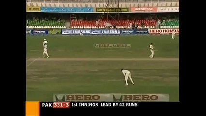 PAKISTAN VS INDIA 2004 2ND TEST MATCH HIGHLIGHTS - PART 2