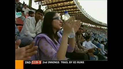 PAKISTAN VS INDIA 2004 2ND TEST MATCH HIGHLIGHTS - PART 3