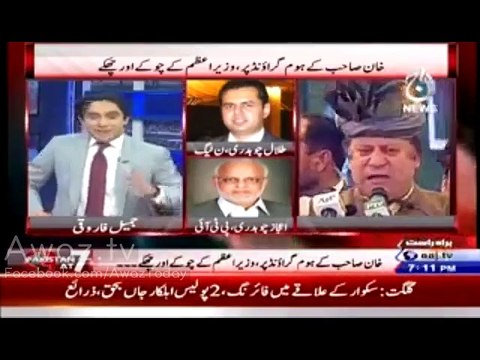 Anchor jameel Farooqi Insulted Talal Chaudhry In A Live show
