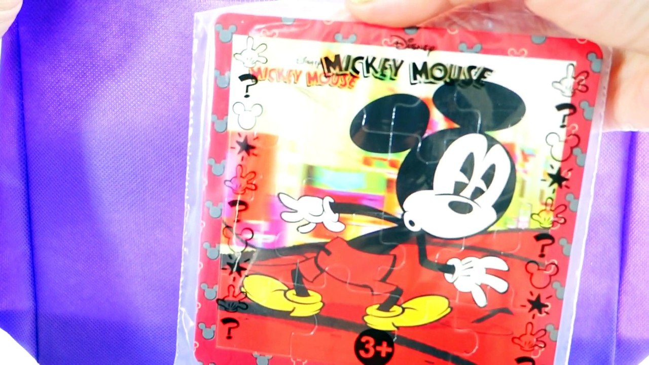 Mickey Mouse and Minnie Mouse Messenger Bag Subway kids meal