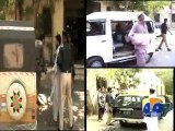 Karachi police bring criminals to court in a rickshaw-Geo Reports-28 Mar 2015