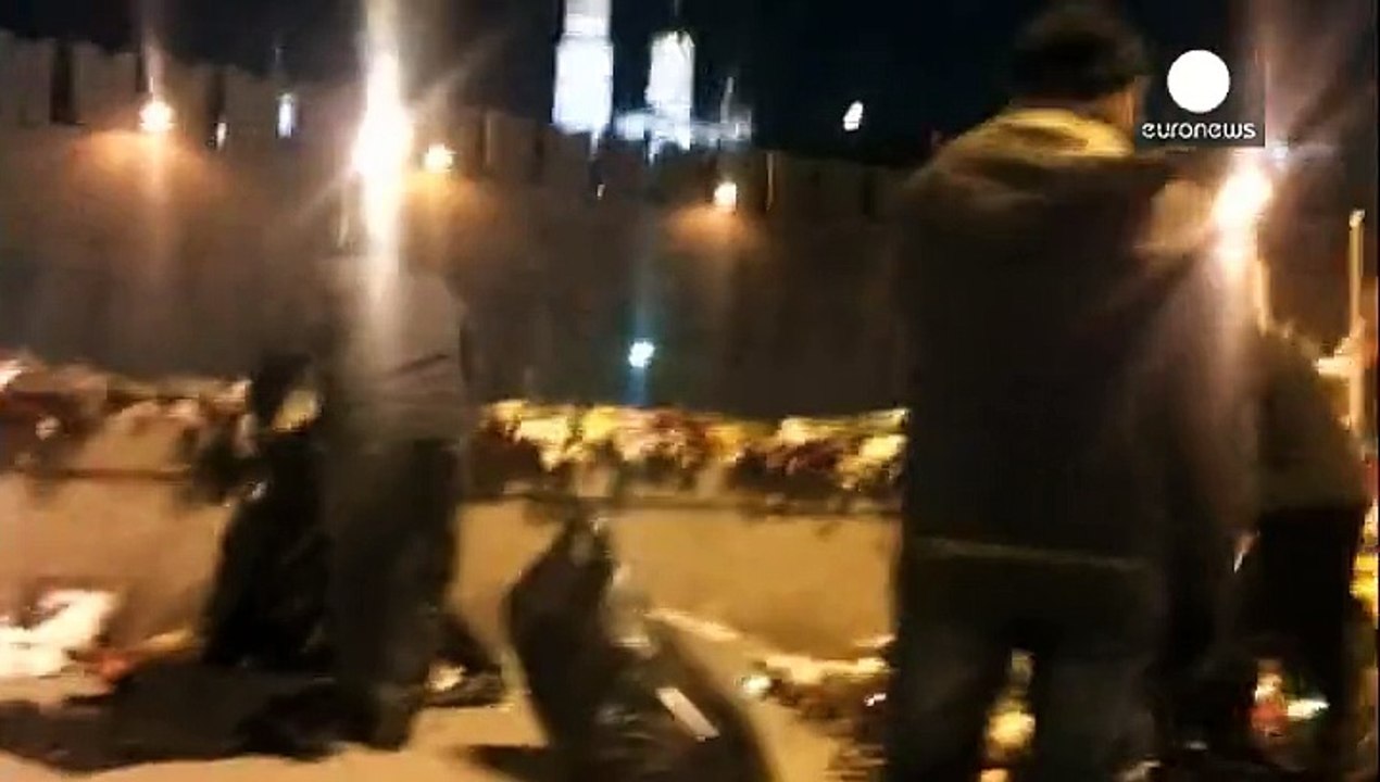 Russia: Nemtsov memorial 'removed'