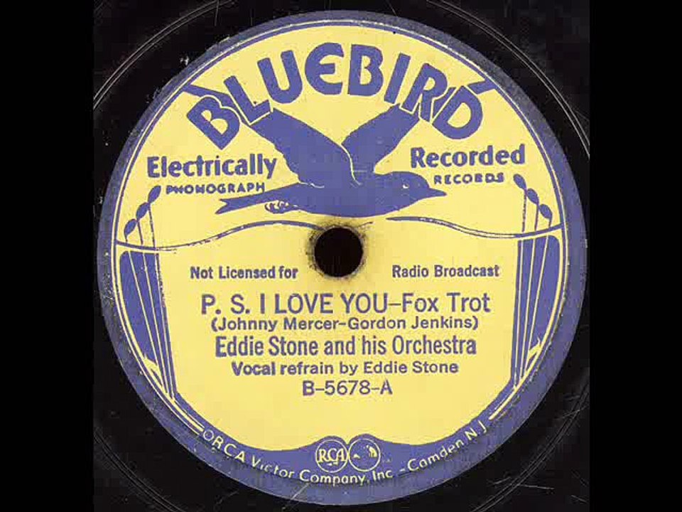 P.S. I Love You-Eddie Stone Orchestra