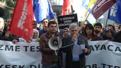 Beyoğlu'nda "İç Güvenlik Paketi" Protestosu