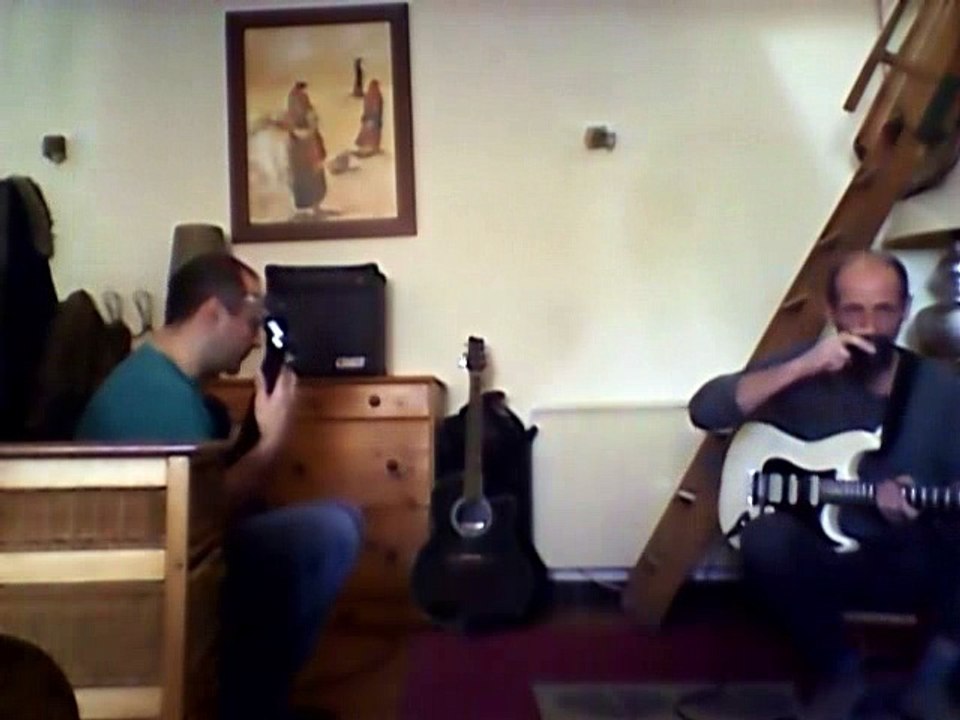 2015 03 28 - Hume Heure - n°1 - repet 1er jet - Tony basse - Mumu chant - Thierry guitare