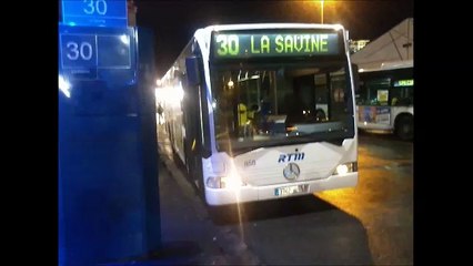 [Sound] Bus Mercedes-Benz Citaro n°858 de la RTM - Marseille sur la ligne 30
