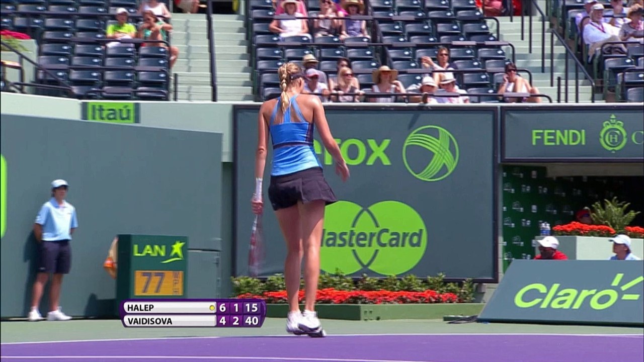 Miami: Halep-Kampf und Lisicki-Krimi