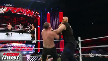 Erick Rowan is a man of few words  Raw Fallout, March 9, 2015