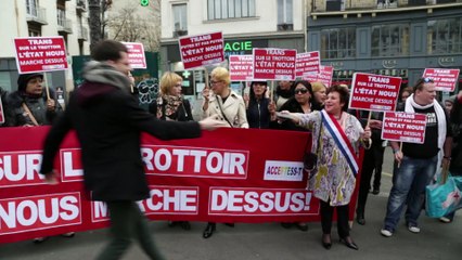 Les Travailleurs du sexe manifestent contre la pénalisation