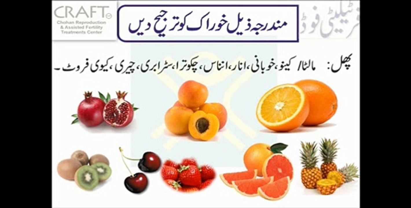 FERTILITY FOOD VIDEO