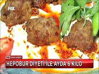 Meryem Uzerli ve Hülya Avşar'ın da uyguladığı 'Hepobur' diyeti ile ayda 6 kilo vermek mümkün
