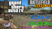 GTA IV - Battlefield Hardline Weapons: SCAR-H & SW .40 Pro - Police Shootout
