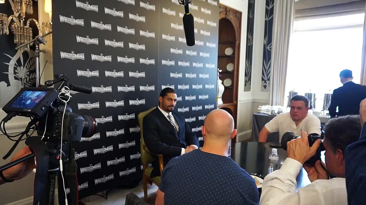 Roman talks WM 31