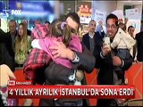 4 Yıllık ayrılık İstanbul'da son buldu Filistinli ailenin göz yaşartan buluşması