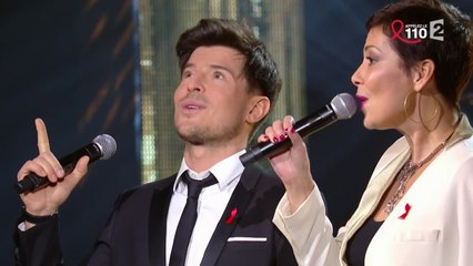 Cristina Cordula et Vincent Niclo chantent "C'est Magnifique"