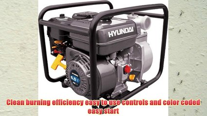 Hyundai HWP552 2-Inch 5-1/2 HP Gas Powered Water Pump