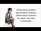 Unutmuşam (Onu Mənə) LYRICS (Aygün Kazımova & Elçin Cəfərov)