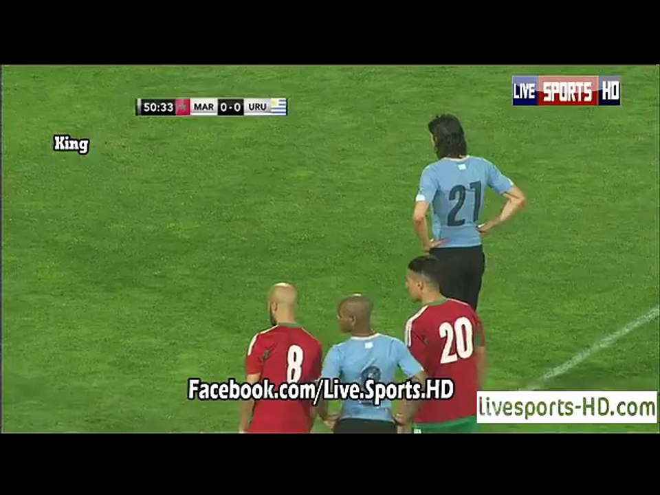 Maroc 0 - 1 Uruguay # Cavani (Penalty)