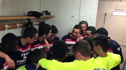 U17 D.H.R. / Cri de joie