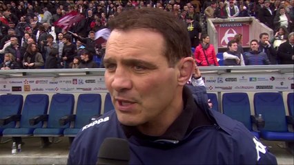 TOP14 - Bordeaux-La Rochelle: Interview Raphaël Ibanez (BOR) - J21 - Saison 2014/2015