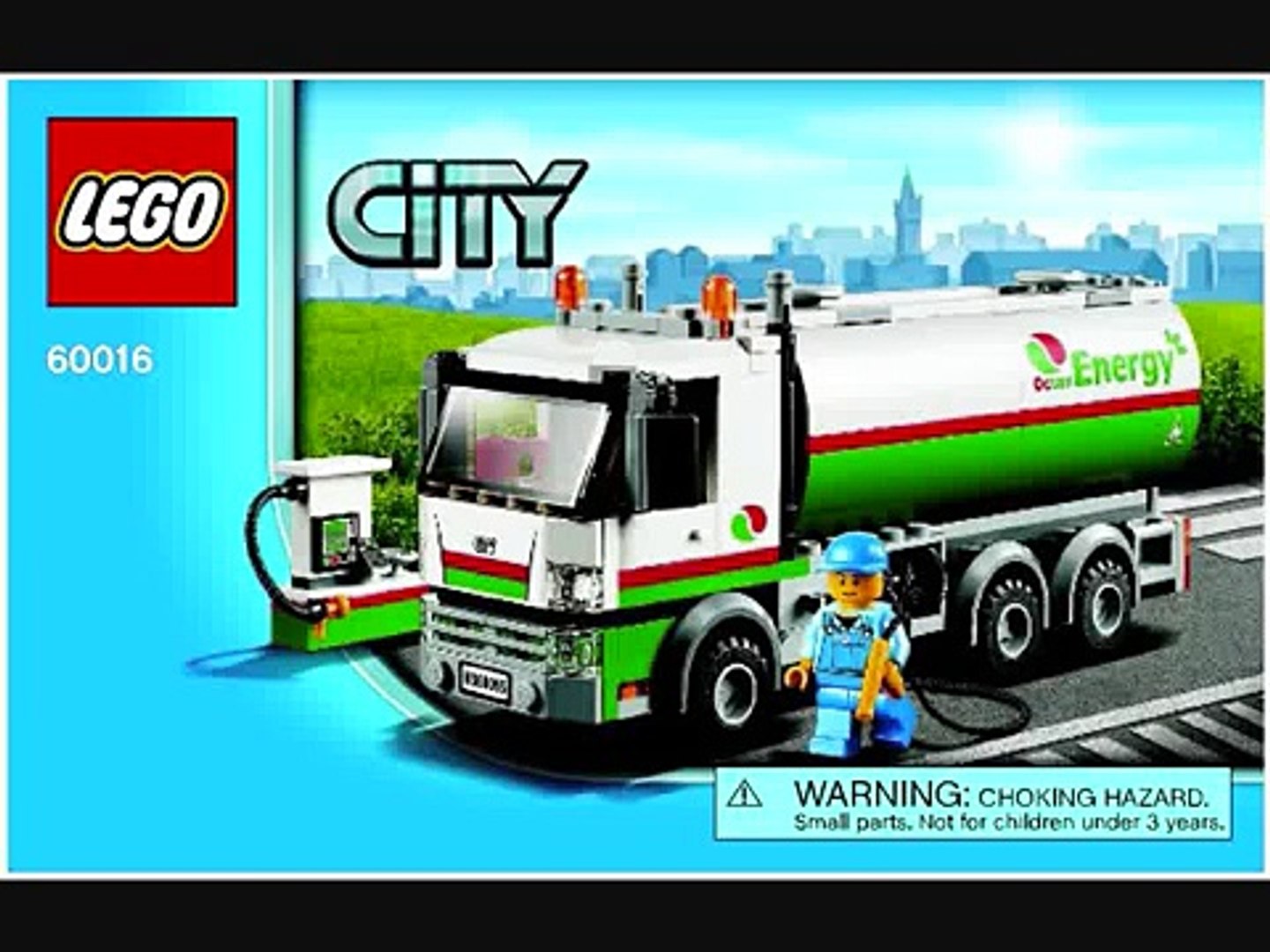 lego city tanker truck 60016