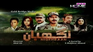 Nigehbaan Episode 14 Full on PTV Home -March 28,2015