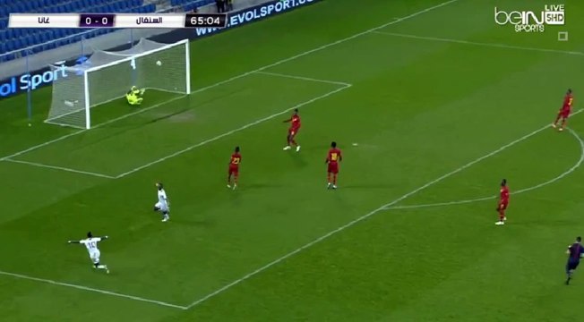 Moussa Konate Fantastic Lob Goal - Ghana vs Senegal 0-1 (Friendly Match) 2015 HD