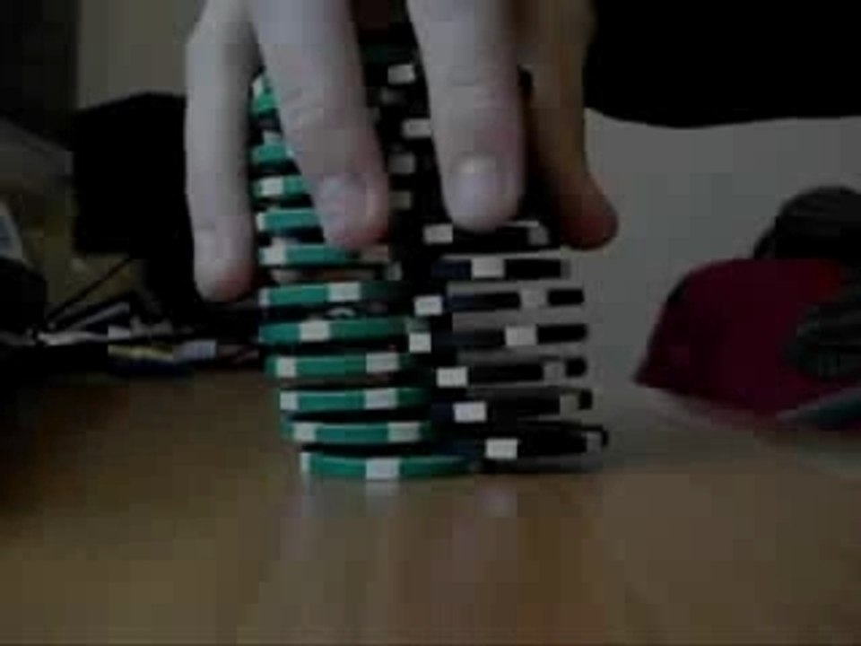 WPT POKER WSOP CHIPS TRICK 24 SHUFFLE