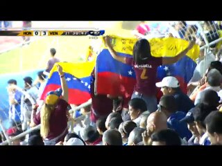 Gol Honduras 1 - Venezuela 3