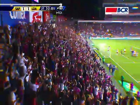Gol Saprissa 2 - 1 Alajuelense
