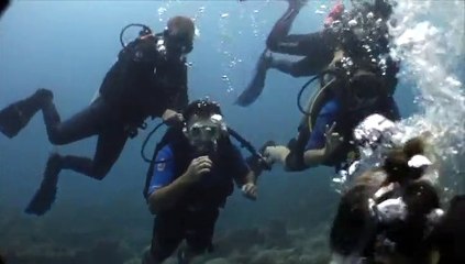 Heron e Gracy - Mergulho em Noronha - mar/2015